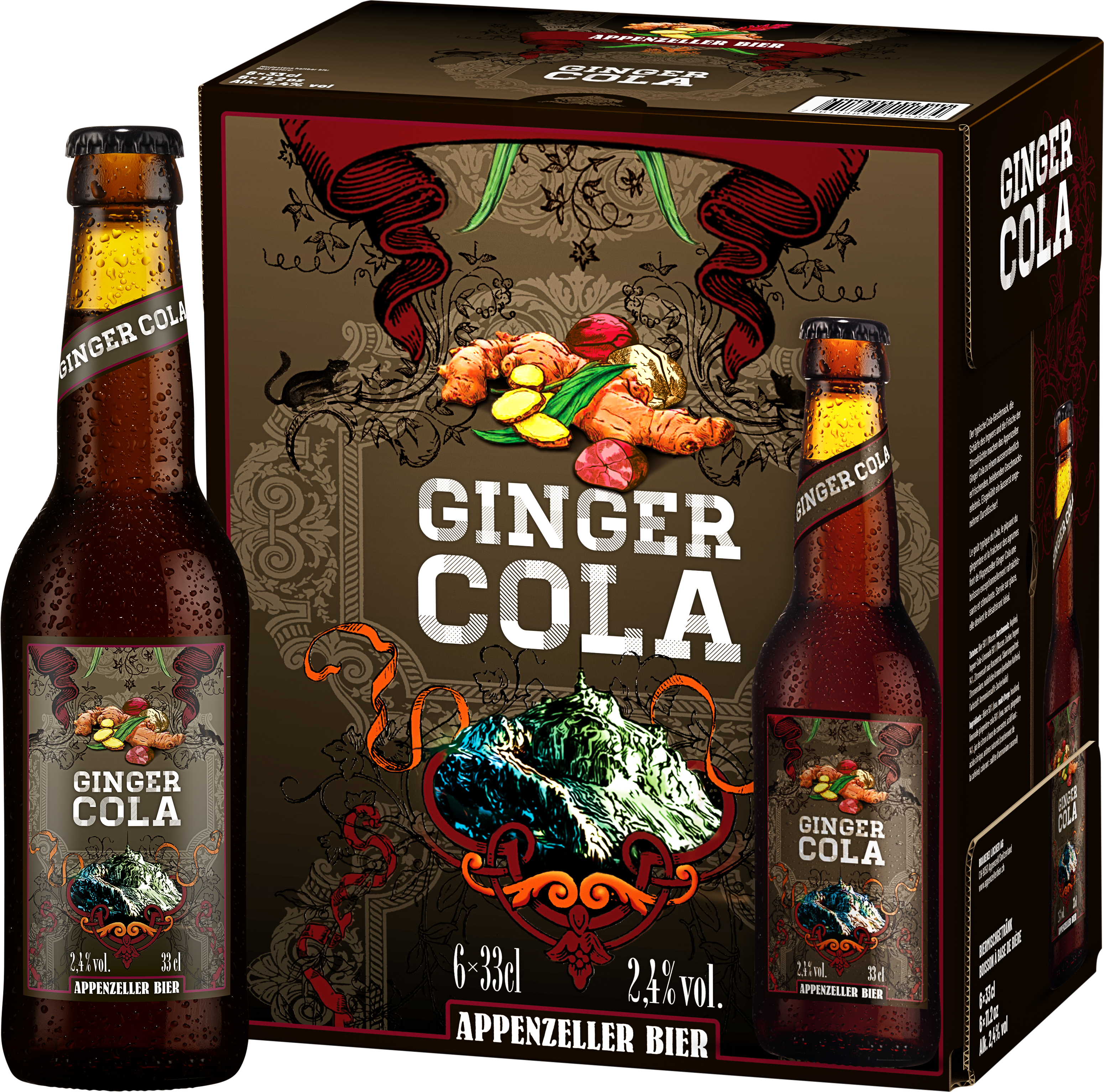 Schweizweit erstes Ginger Cola Bier lanciert